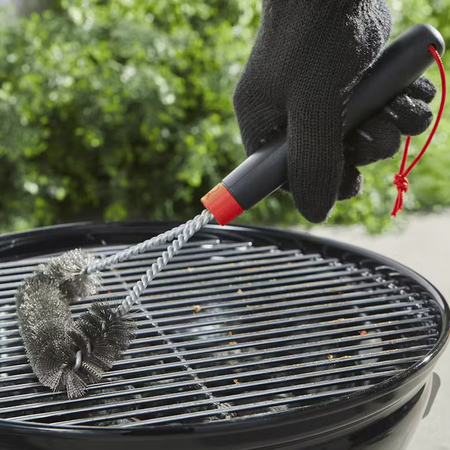 Szczotka do grilla Weber 30 cm, trójstronna