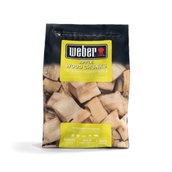 Drewienka do wędzenia grube jabłoń Weber 1,5kg