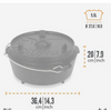 Żeliwny kociołek  na nóżkach Petromax ft6  5,5 L