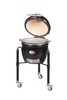 Grill ceramiczny Monolith JUNIOR PRO SERIES 2.0, czarny, ruszt 33.
