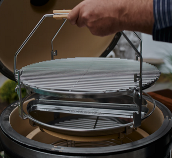 Dwustronna Plancha żeliwna  39 cm 1/2 Koła - Monolith Classic