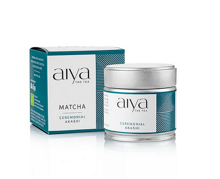 AIYA Matcha Akashi, zielona herbata najwyższej jakości, organiczna, 30 g